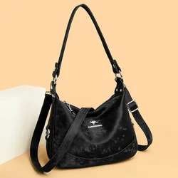 New Fashion Shoulder Crossbody Bag for Women Messenger Bags Waterproof Nylon Ladies Handbag Tote Bags for Women Sac A Main Femme