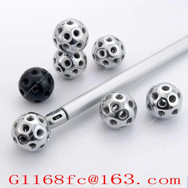 Exhibition Experiment Angle Ball 26l18 Hole Aluminum Zinc Ball Joint L Aluminum Alloy Connecting Rod Lighting Truss Accessories