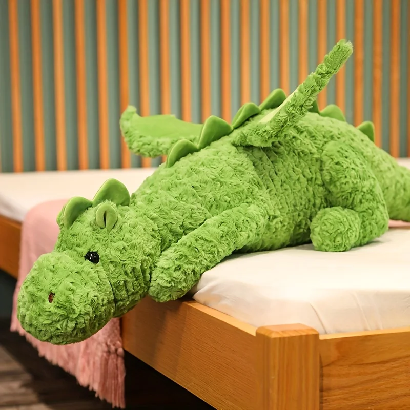 Dinosaur plush toy, two different colors of flying dragon plush toys suitable for birthday gifts for friends, suitable for valen
