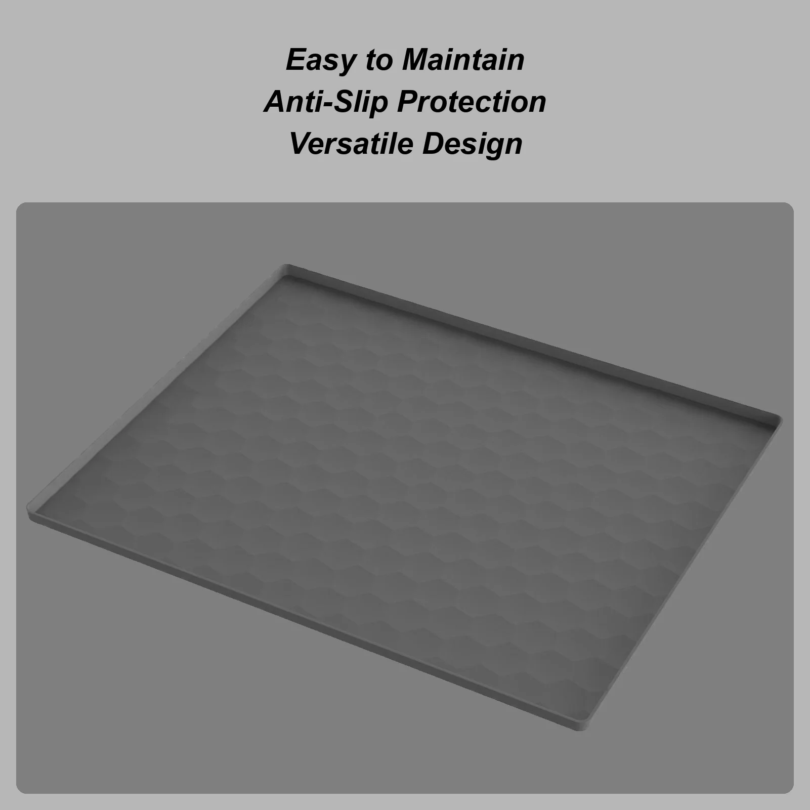 

Прикроватный коврик для комода, водонепроницаемый силиконовый коврик для унитаза с приподнятым краем, многоцелевой защитный коврик для пола с герметичной подкладкой