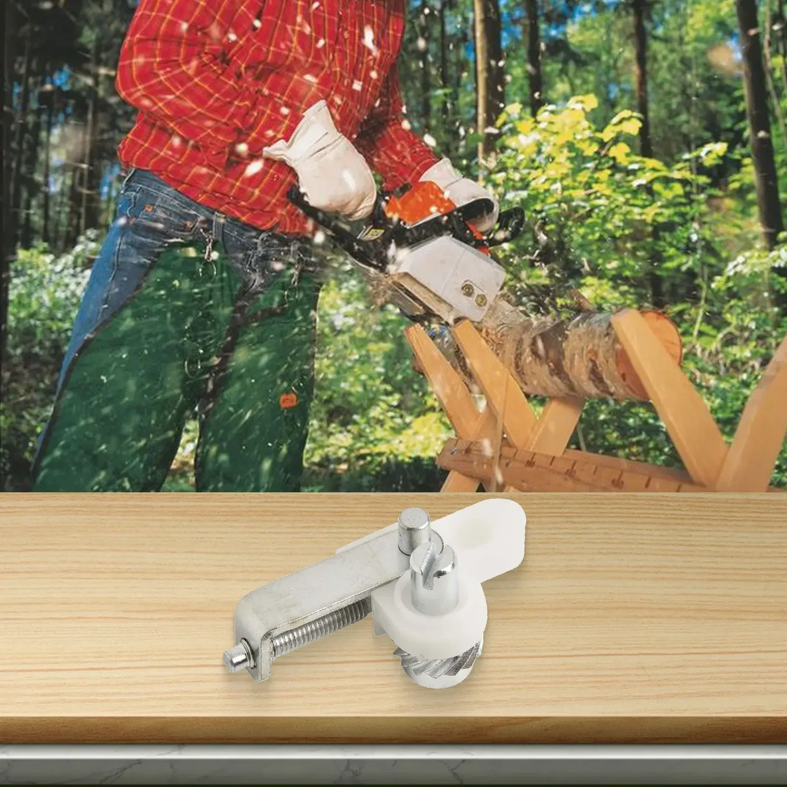 

Convenient and Reliable Chain Tension Adjustment with Adjuster Screw for MS251 MS231 MS241 MS251C MS231C Chainsaw