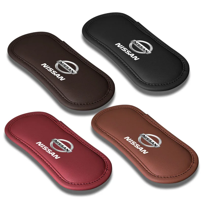 Car Interior Leg Knee Rest Pads Leather Cushion Car Styling For Nissan Nismo GTR Sylphy X Trail T30 T32 Almera Wheel Center Caps