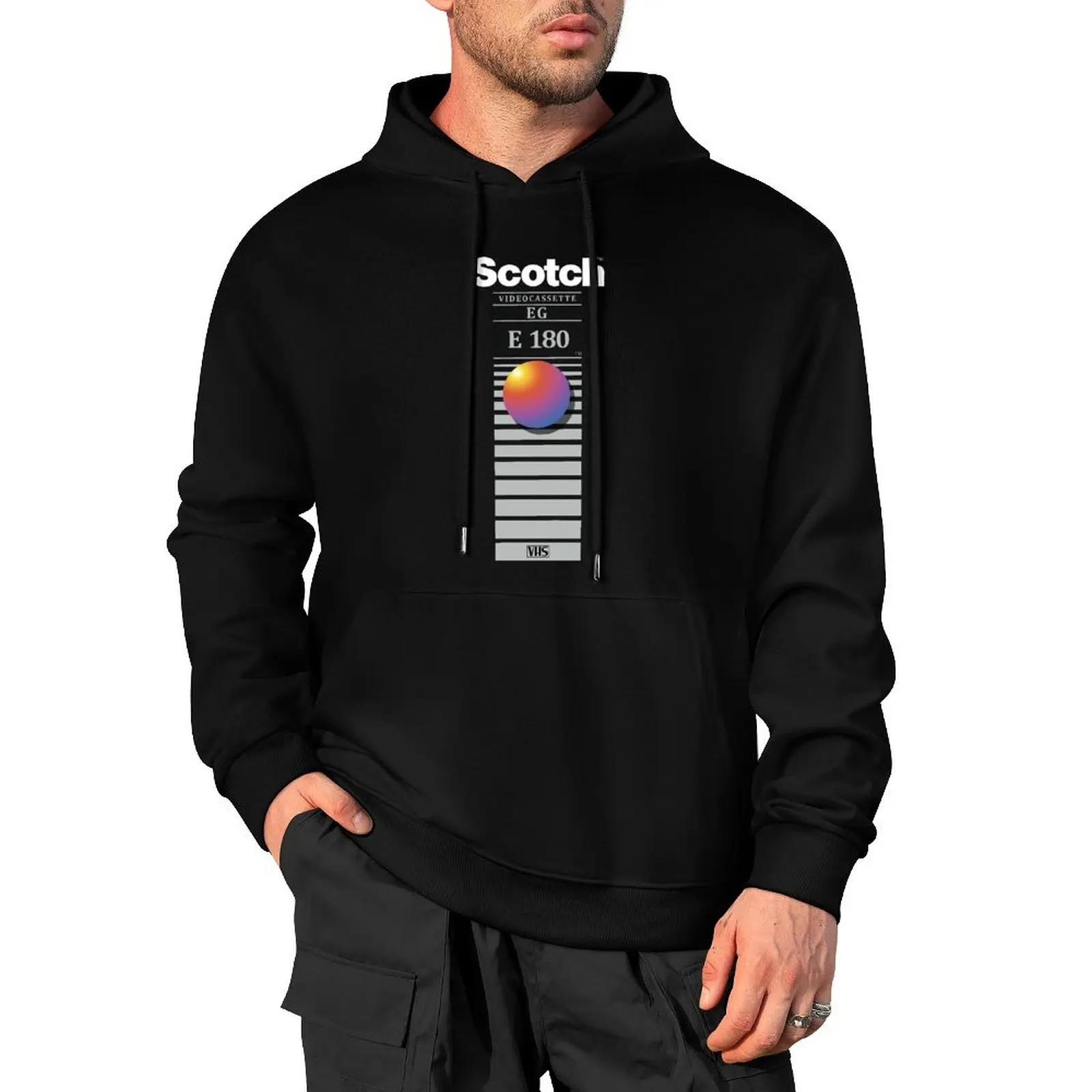 

Re-record, not fade away - Scotch VHS Pullover Hoodie anime clothes blouse korean clothes autumn jacket men pullover hoodies