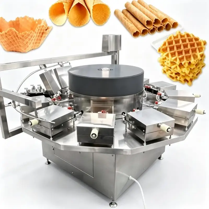 Egg Roll Machine Automatic Electric Commercial Egg Roll Maker Durable Stainless Steel Food Processing Equipment