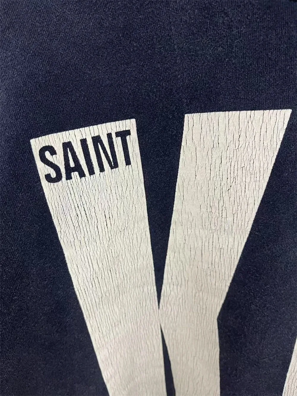 غسلها الأسود سانت KLF معرض محدود هوديي الرجال النساء الأسود الكلاسيكية العارض طباعة بلوزات مقنعين السترة #4