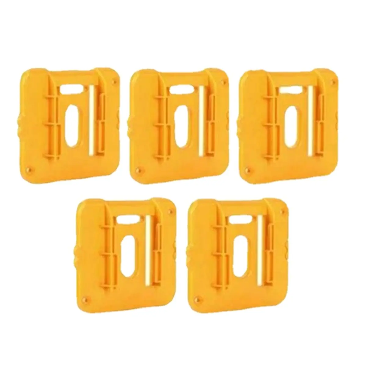 T19C For DEWALT 20V 60V Battery Holder Set Battery Dock Organiser Engineered for Enhanced Longevity Organizational Efficiency