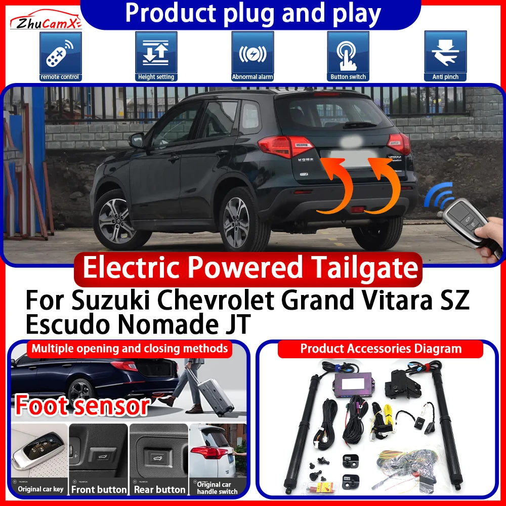 OEM Powered Tailgate for Suzuki Chevrolet Grand Vitara SZ Escudo Nomade JTAnti Pinch Smart Intelligent Control Gate Lift Kit