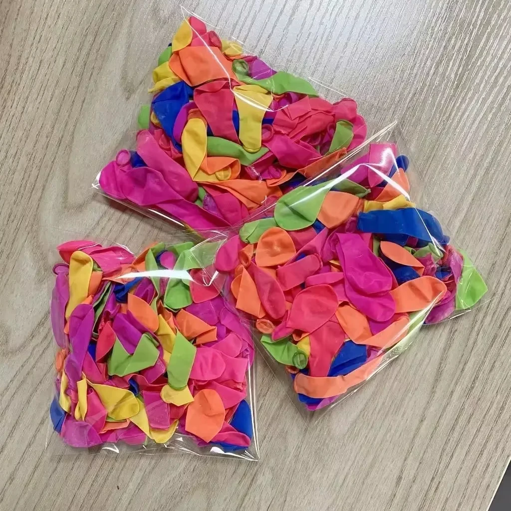 Outdoor-Aktivitäten Luft Wasser Bombe Ballon Pumpe Sand Pool Wasser Spielzeug Automatische Abdichtung Luftballons Wasser Ballon Pumpe Große Kapazität