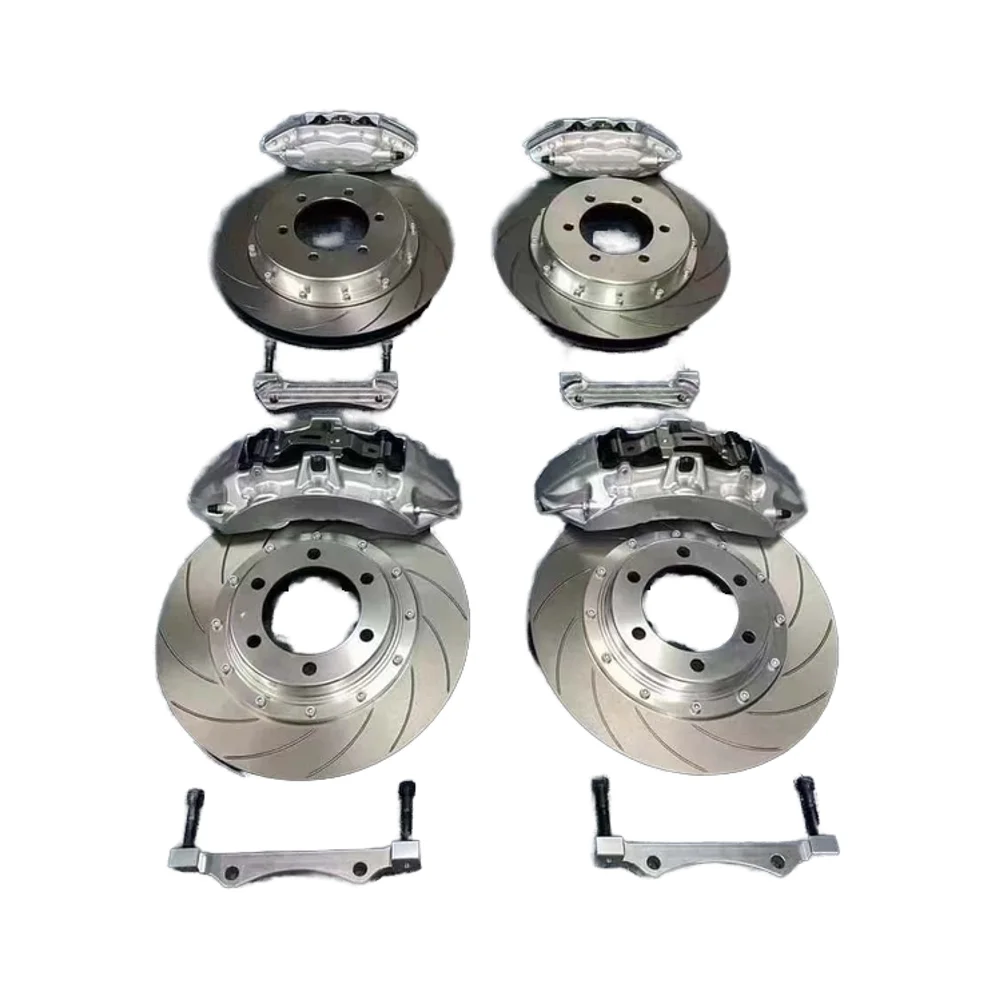 

four-piston brake calipers are available in all factory direct new forged front six rear