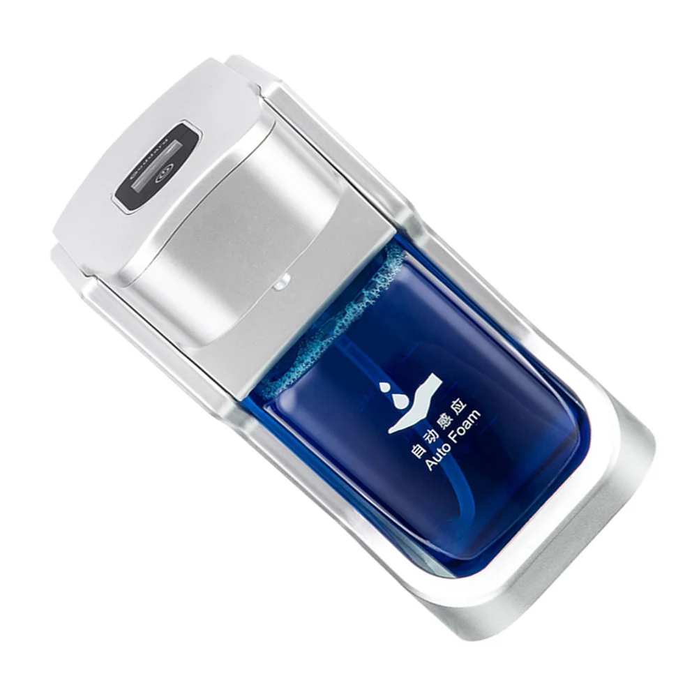

Automatic Soap Dispenser Induction Hand Cleaner Silver Hand-Washing Foam