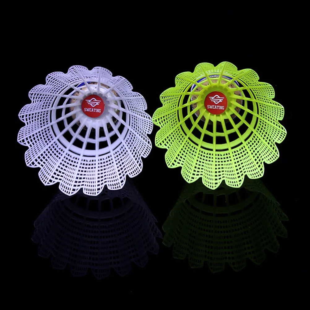 

6pcs Training Badminton Light Weight Shuttlecock For Sport Practice Beginner Racket Ball Plastic Badminton Ball