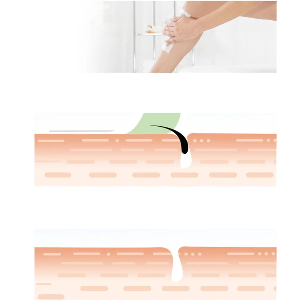 

24 шт. восковых полосок для удаления волос: комфортные, безопасные для кожи, быстродействующие, эффективные для удаления волос на теле, подходят для взрослых