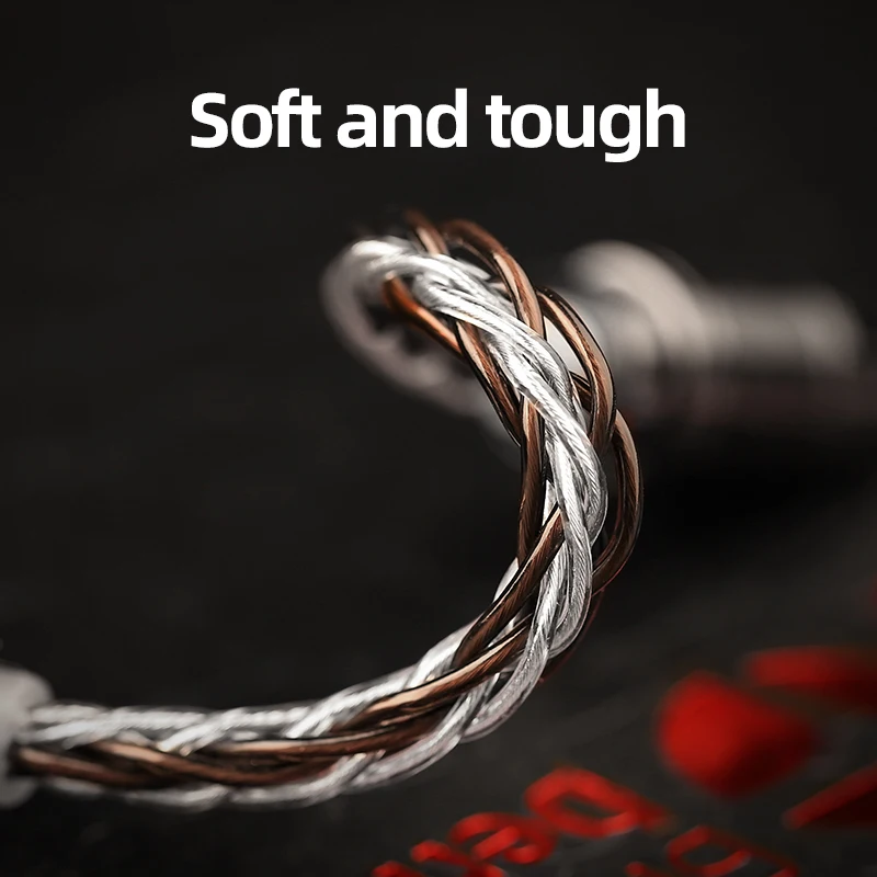 TODN OTG كابل الصوت Hifi كابل يو اس بي نوع C إلى C 5N موصل فضي نقي ألياف الكربون قذيفة HiFi المحمولة DAC مكبر صوت