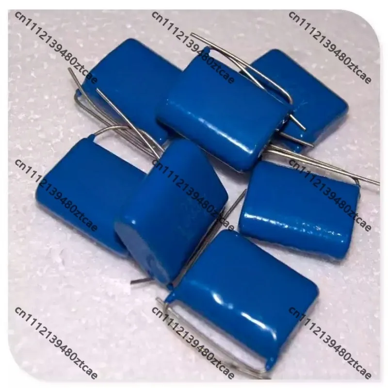 1UF 630V 105℃ Copper Foot Audio Coupling Capacitor Blue Crossover Capacitor