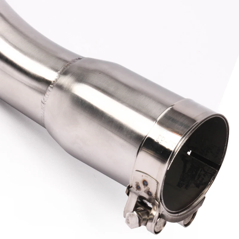 Slip On Motorcycle Exhaust Escape Moto Muffler Modify 51mm Middle Link Pipe For YAMAHA R1 YZF-R1 1998 1999 2000 2001 2002 2003 view 5