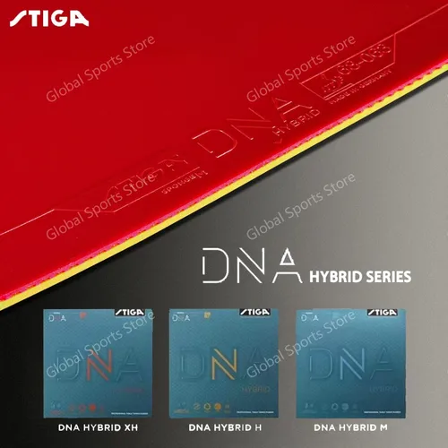 Imagen 1 del producto Original STIGA DNA HYBRID tenis de mesa goma profesional medio pegajoso Spin Pips-in STIGA DNA Ping Pong Spong
