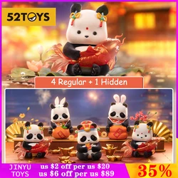 Original Panda Roll Good Lucky New Year Series Mystery Box Toys Confirm Style Cute Animal Anime Figure New Year Gift Guess Bag