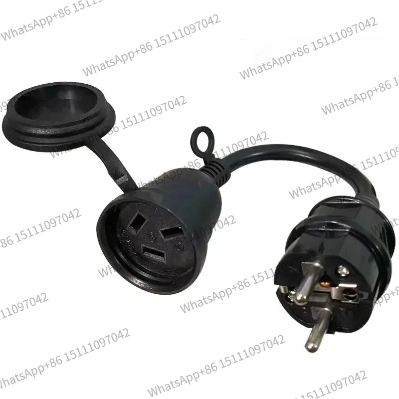 16A conversion line 4000W high-power thick wire core suitable for domestic electrical accessories in Germany and South Korea