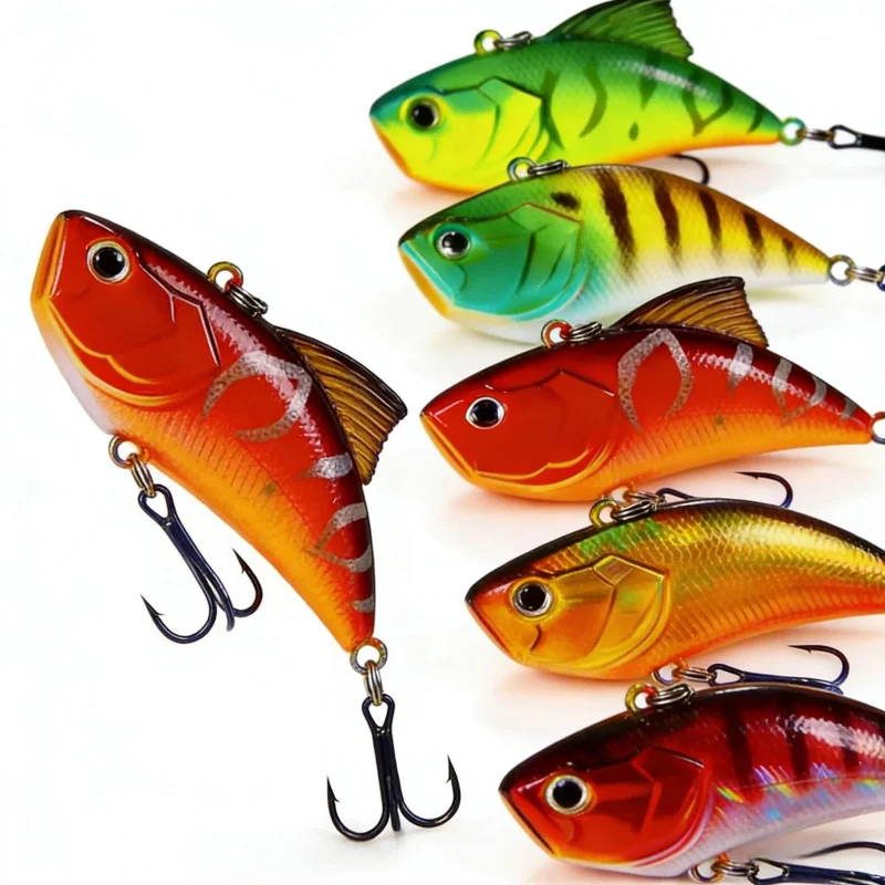 5.4cm 13g Topmouth Culter Lure Bait with Sound Beads Simulat