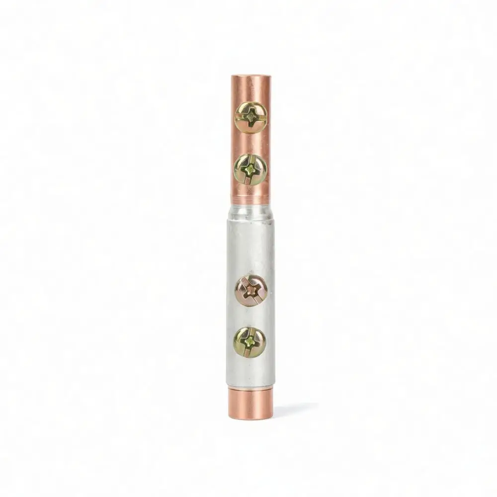 Efficient Copper Aluminum Transition Connector Terminal Bimetallic Fitting For Electrical Wire Setup Maintenance