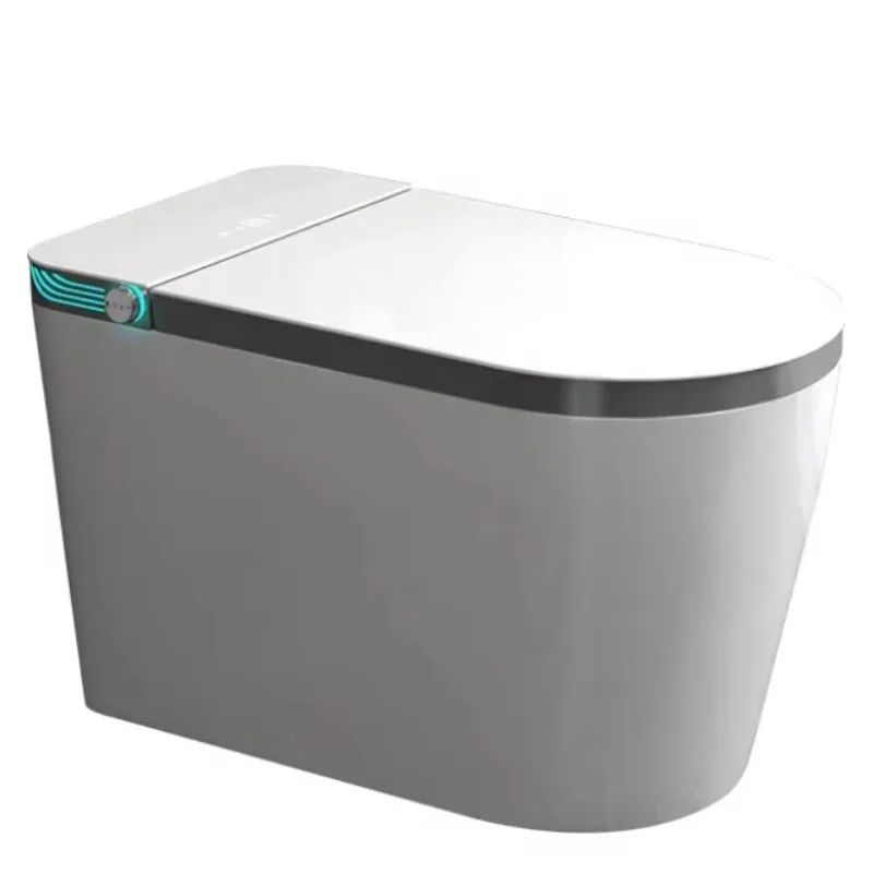 Con Sensor Bathroom Toilet and Sink Set Intelligent Heated Toilet Seat Ceramic S Trap Siphonic Luxury Portable Toilet