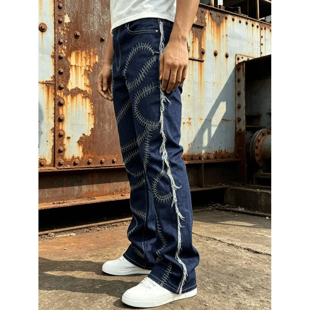 Trendy denim trousers for all, trendy street style, Halloween limited edition, Black Friday limited edition