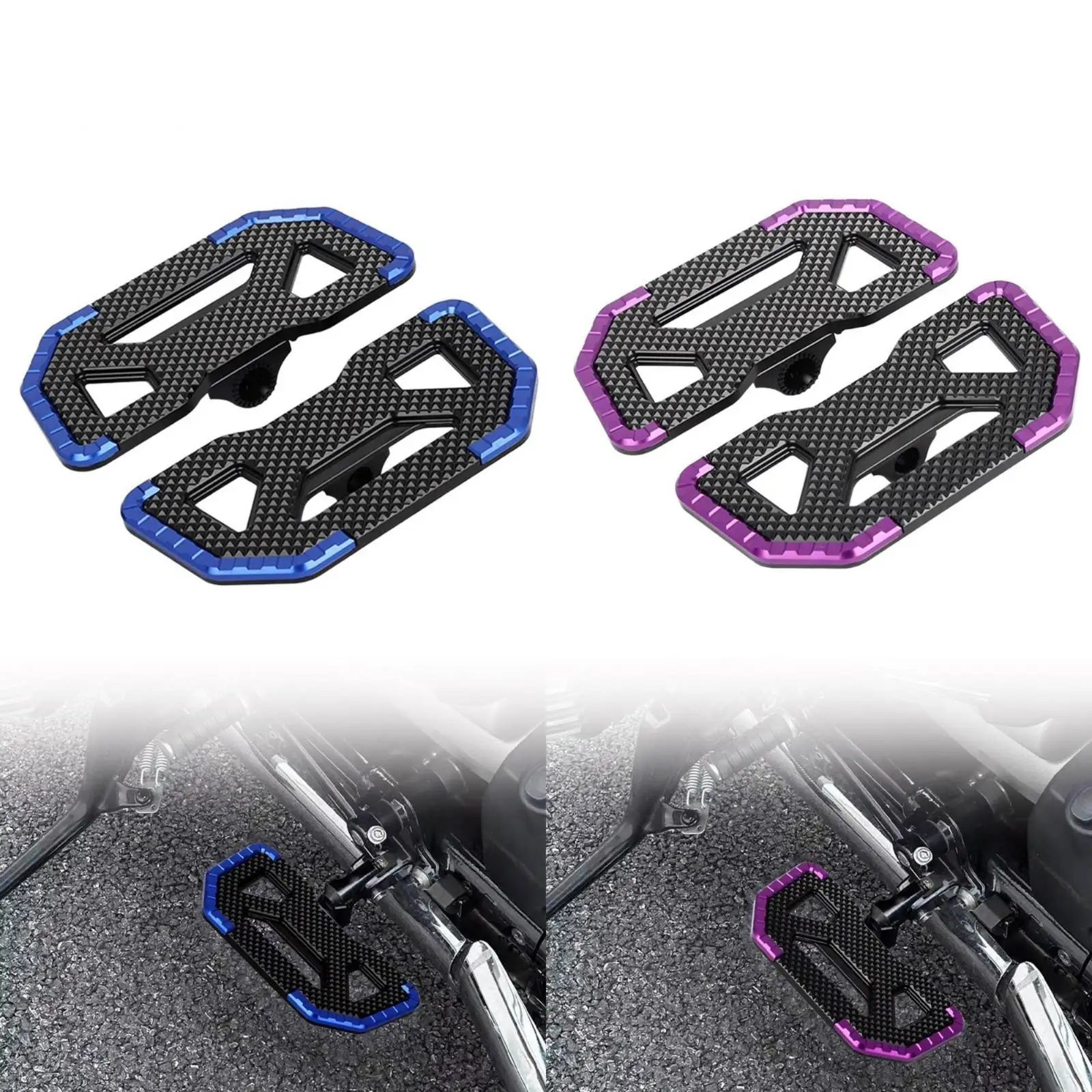 Front Footrest Pedal for CMX500 CMX300 Motorcycle Aluminum Alloy Traction Grip