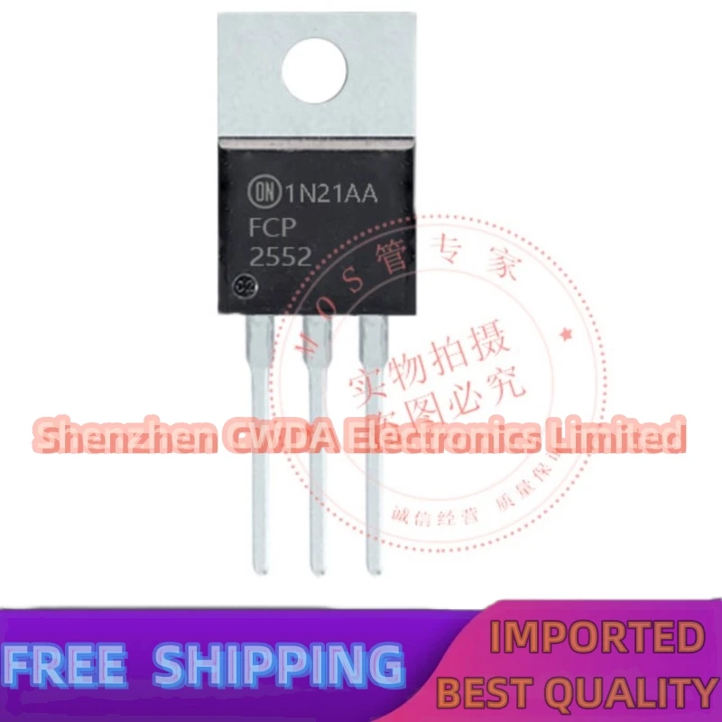 10PCS-20PCS  FDP2552  MOS TO-220 150V 37A  In Stock Can Be Purchased