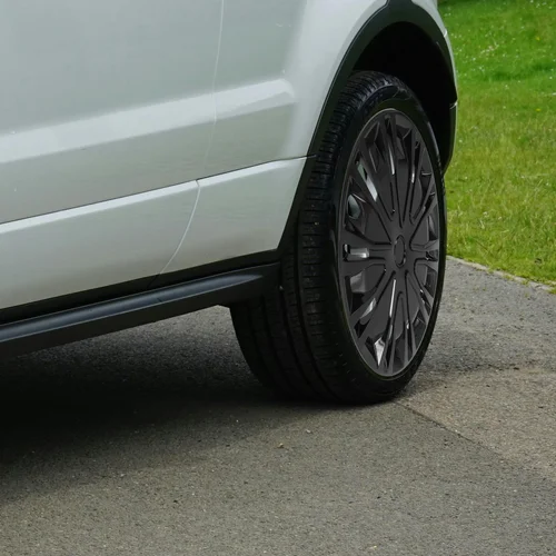 Imagen 2 del producto Cubiertas de cubo de rueda de 14 pulgadas, tapacubos decorativos para coche, protectores de llanta de plástico duraderos para accesorios exteriores de vehículos, neumáticos