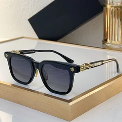 Women Sunglasses Acetate Black Retro Designer Luxury Brand Model Outdoor Travel Party UV400 Men Fashion SUN GLASSES High Quality