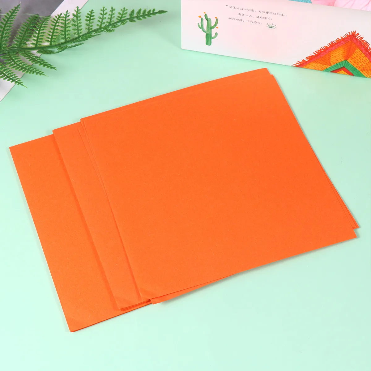 500-pezzi-di-carta-origami-premium-ecologica-per-progetti-creativi-fai-da-te-decorazioni-per-feste-arancione