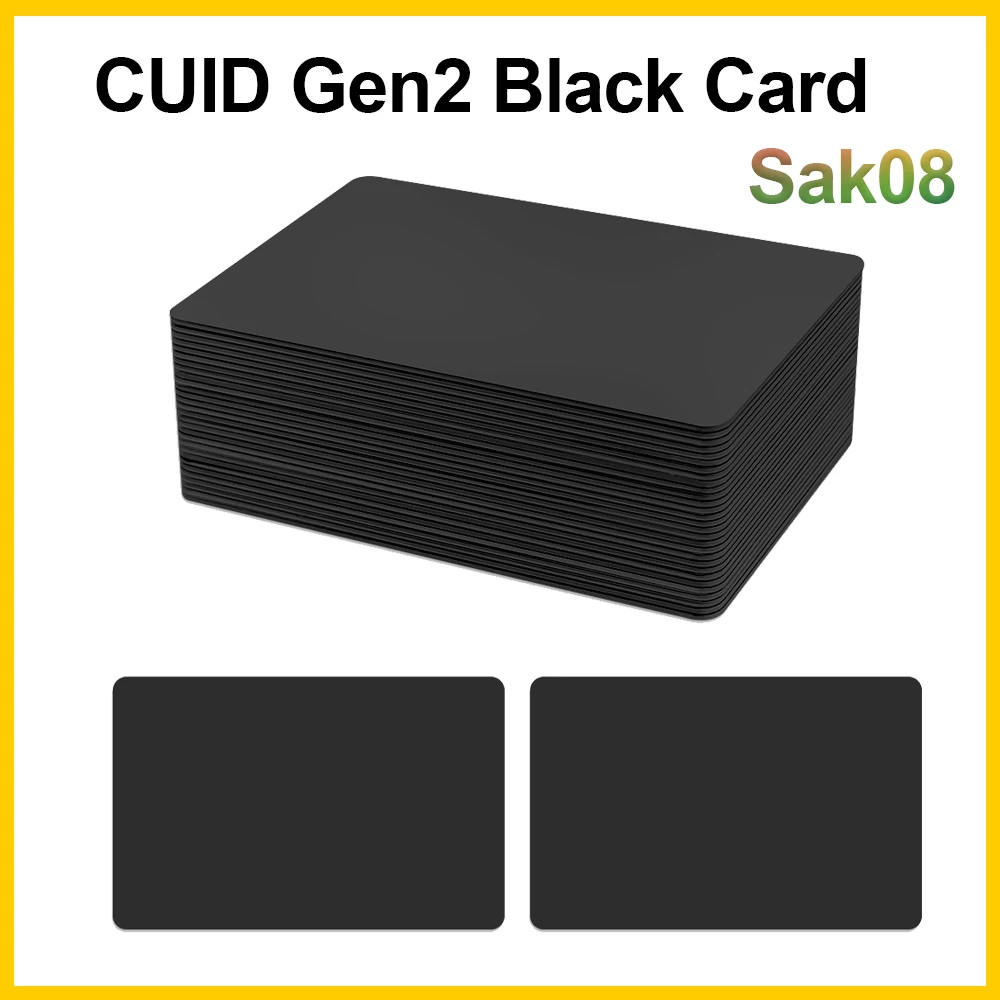 CUID Gen2 Electronic Tag Rewritable Smart Key NFC Clone token ISO14443 NFC Changeable Sticker IC 13.56Mhz RFID Replica Badge