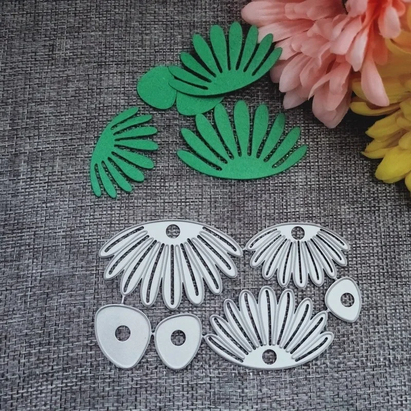 Troqueles de corte de Metal de pétalos de flores, plantillas troqueladas para álbum de recortes DIY, tarjeta de papel en relieve