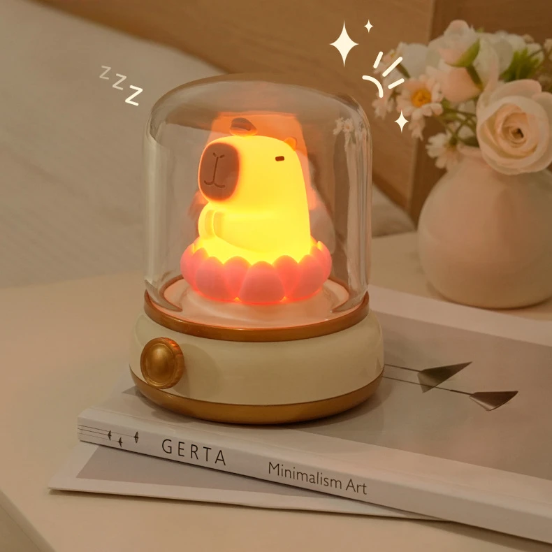 

Creative USB Charging Timed Dolphin Light Personalized Desktop Silicone Night Light LED Bedroom Bedside Ambient Light