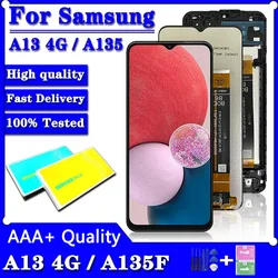 High Quality For Samsung  A13 LTE A135F SM-A135F/DS LCD For Samsung A13 4G A135M A135U SM-A135U1 LCD