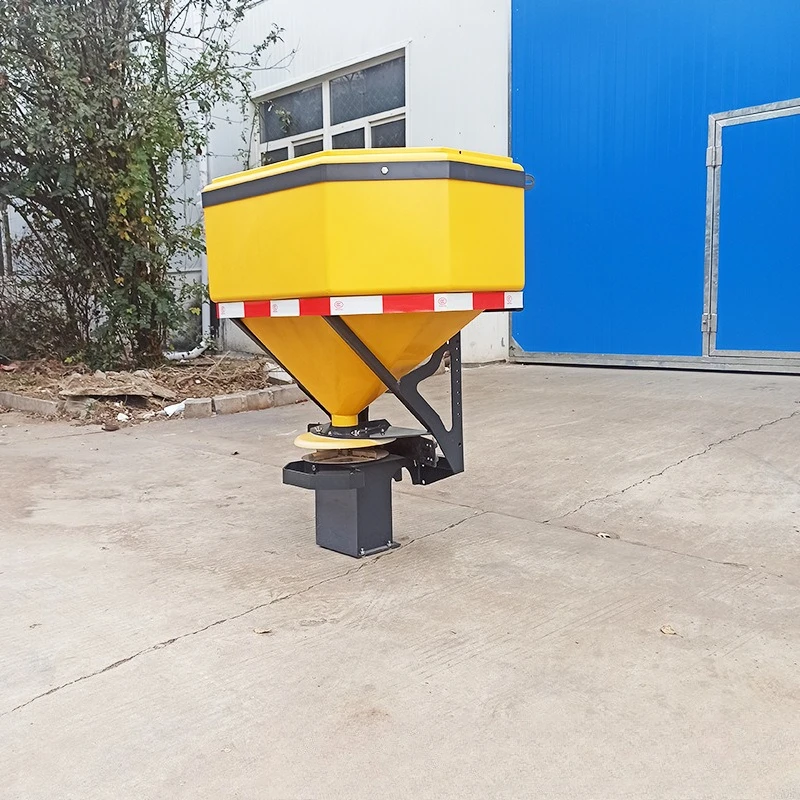

snow melting spreader, small 0.8 square vehicle-mounted winter snow removal road snow melting salt spreader straight