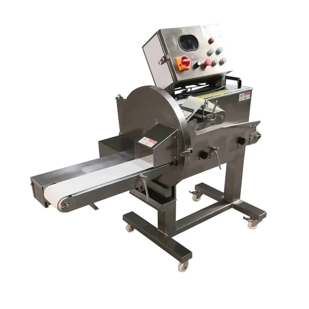 ماكينة تقطيع اللحوم المطبوخة الأوتوماتيكية عالية الجودة، ماكينة تقطيع لحم البقر المطبوخ، ماكينة تقطيع لحم الخنزير المقدد