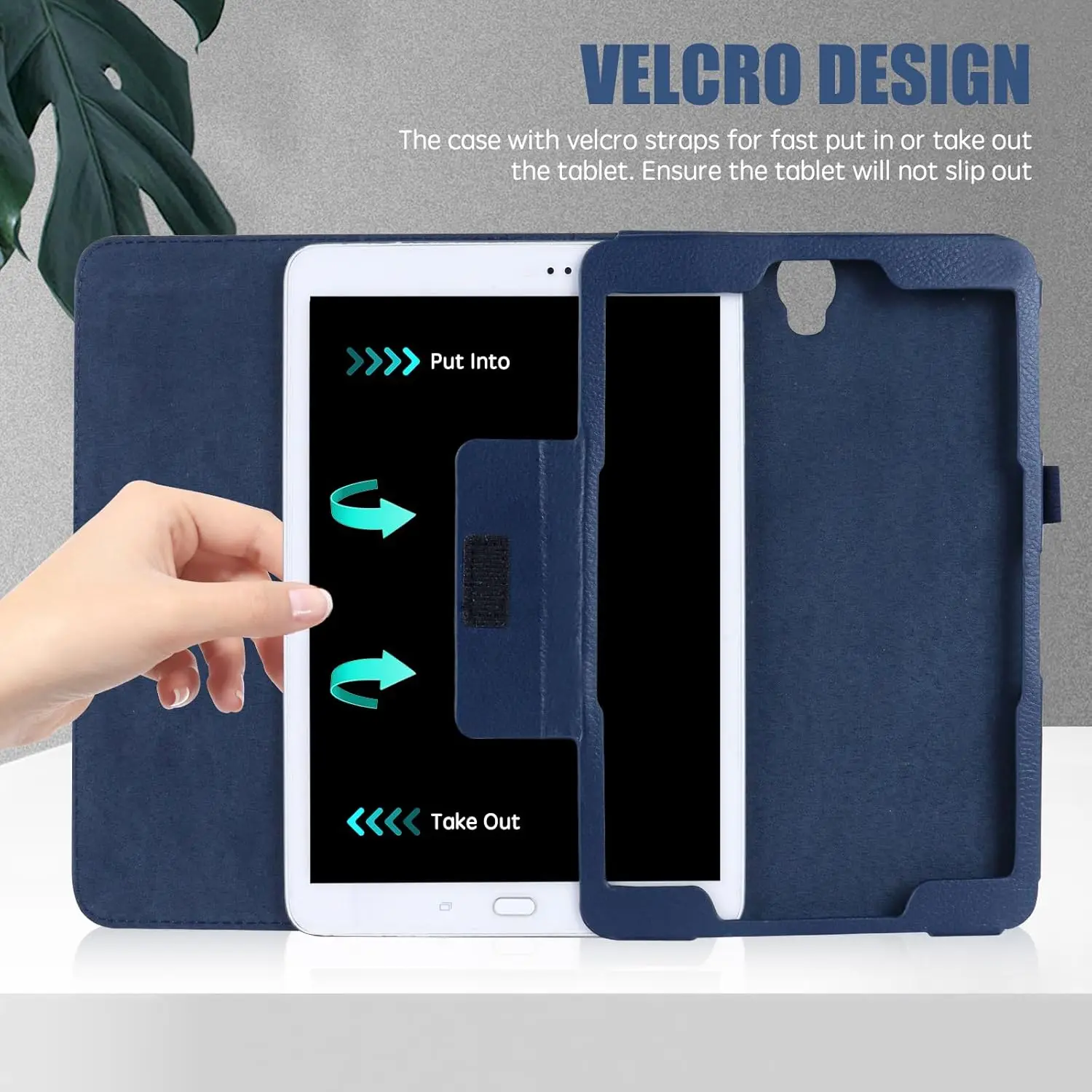 For Funda Samsung Galaxy Tab S4 10.5" Tablet Case SM-T830 SM-T835 Folio PU Leather  Stand Cover view 2