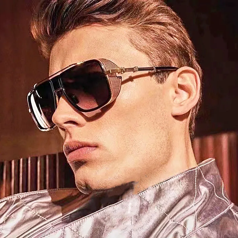 Steampunk Sunglasses For Men Polarized Glasses Punk Sunglasses Women Vintage Oculos Lunette De Soleil Homme Dropshipping Lentes