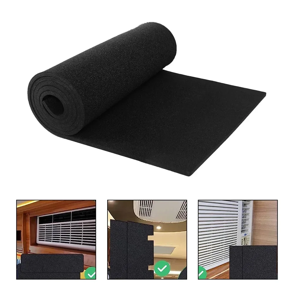 Filtri AC Filtro di ricambio per condizionatore d'aria per camper per uso domestico Per aria condizionata per camper Colore nero Aspirazione anticorrosione
