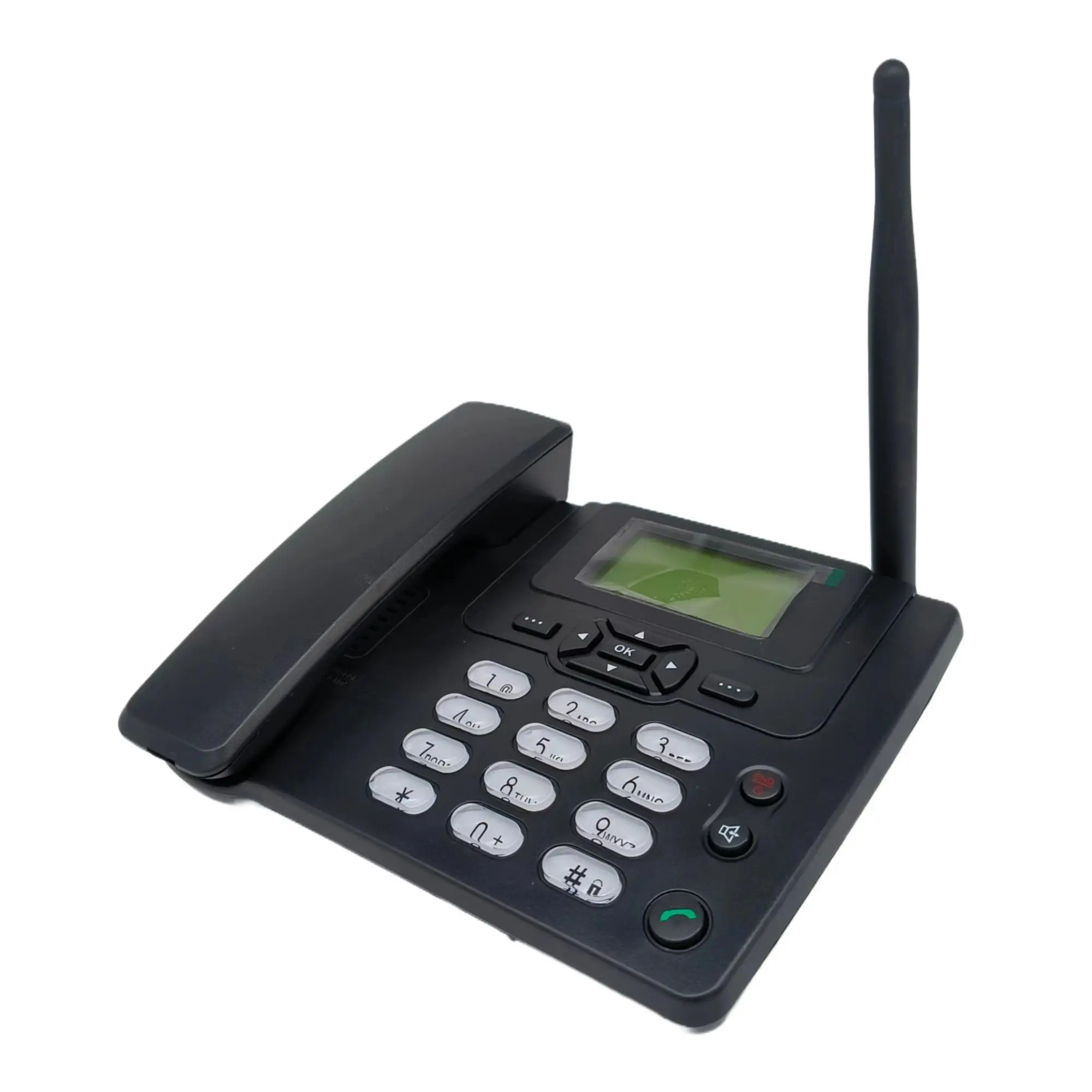 GSM Cordless Telephone Landine GSM Fixed Wireless Desktop Phone with FM/1sim ETS3125i