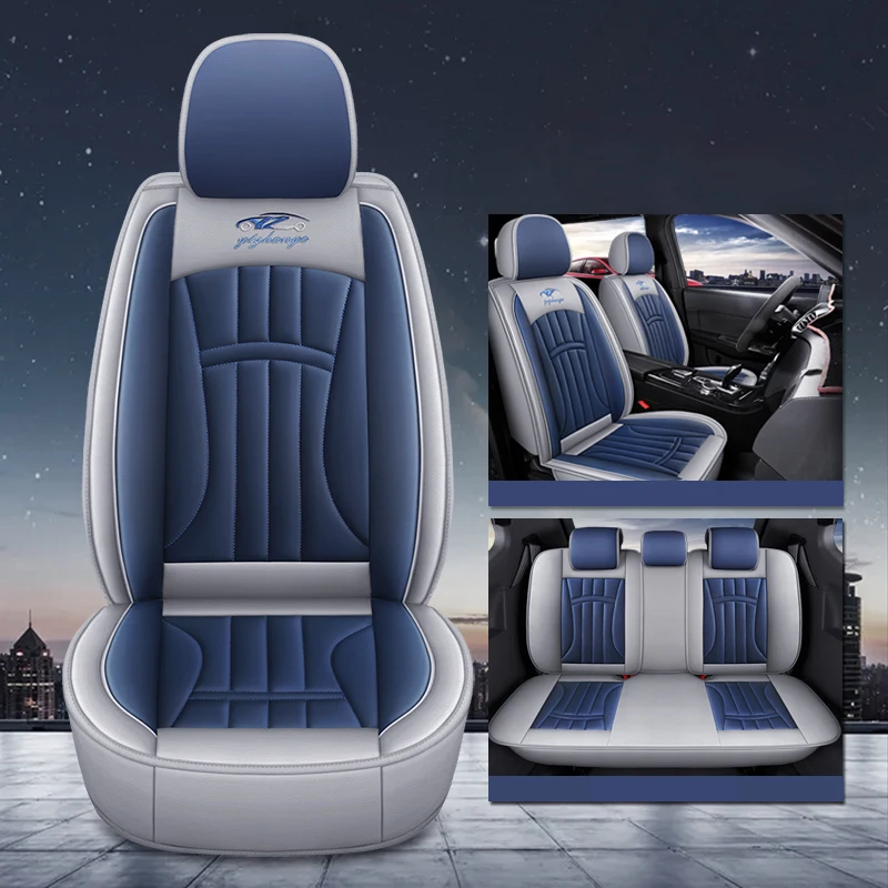 

Universal Car Seat Covers For Kia K5 Honda Fit Civic City CRV Jazz Accord 7 8 Vezel Haval H6 Auto Accesorios Leather Waterproof