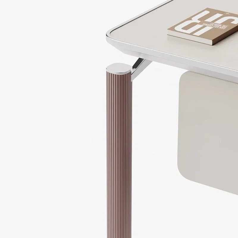 Office Desk Modern Luxury Boss Manager President Supervisor Computer Desk Table Room Desks Gaming Table Filing Cabinet Furniture