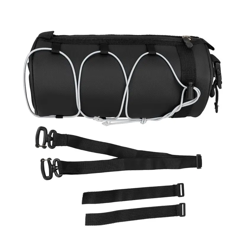 

XSXS-Multifunction Handlebar Bag 2.5L Bicycle Pannier Bag Frame Bag Portable Shoulder Bag Waterproof Zipper Bike Accessories