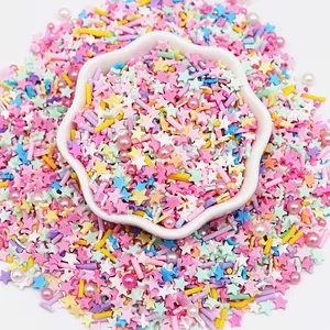 Polymer Clay Sprinkles Slices Color mixto Pequeño Boxi Fresh Boxi Accesorios de limo DIY Cabrichos Hacer decoración 10G 12 Mejores Sprinkles de arcilla de polímero de ventas - №3