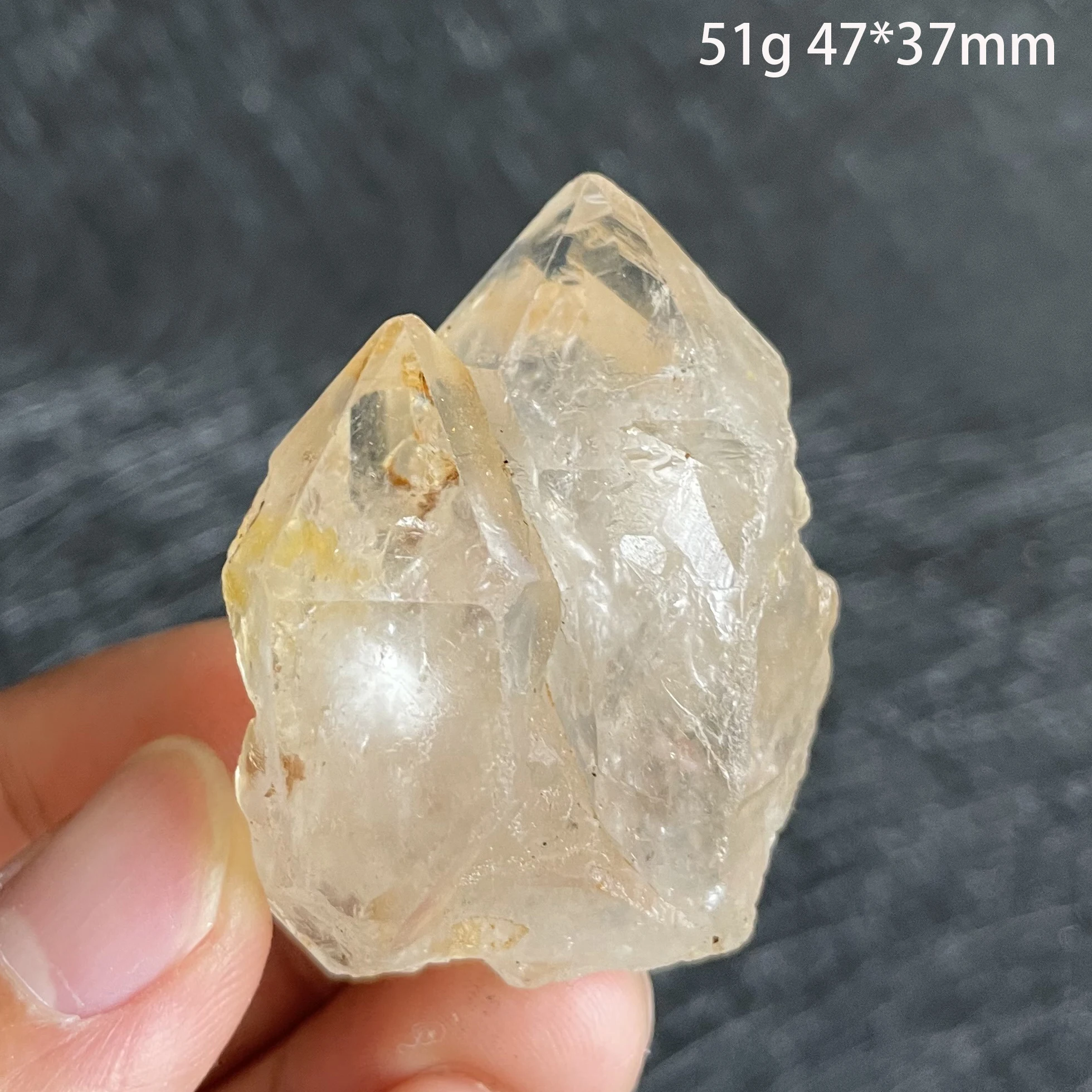 Natural Stone Madagascar Skeletal Crystal Mineral Specimen Clear Quartz Cluster Raw Rock Decoration Rough Polished Healing