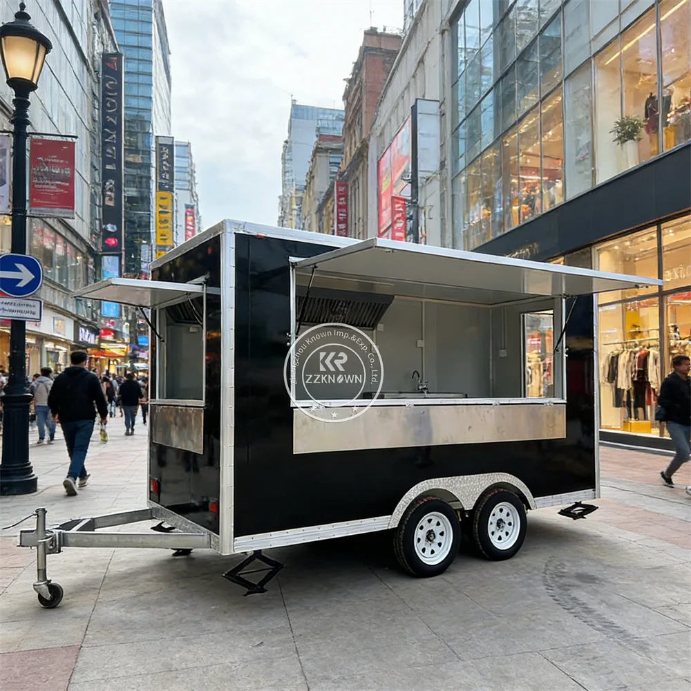 

Мобильный фудтрак для кофе и еды от производителя: коммерческий фургон для бургеров, барбекю, пиццы с полной кухней