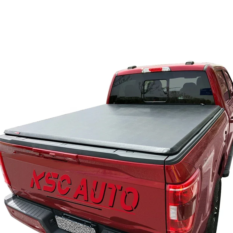  SF Series Soft Tri Fold Truck Bed Tonneau Cover for Chevy Silverado/GMC Sierra 5.8' Bed 2014-2018