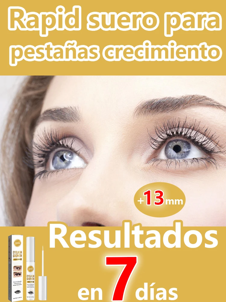 Nuovo Siero per la crescita rapida delle sopracciglia dei sette giorni Prodotti per il trucco delle donne Siero per la crescita delle ciglia sicuro non irritante Kit per sollevamento delle ciglia 10ml