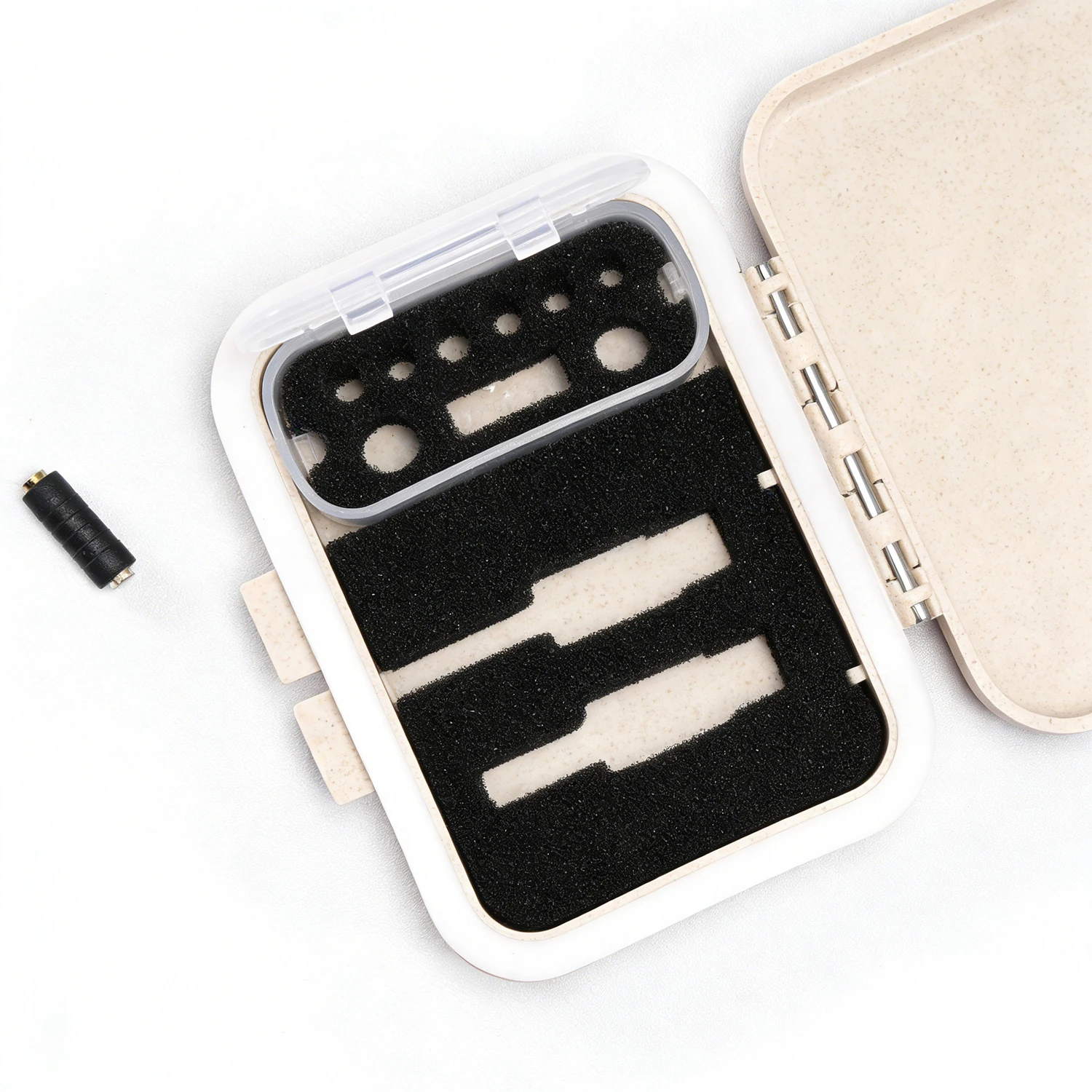 DD ddHiFi Nyx Pin Exclusive Accessory C88 Sealed Storage Case in Desert Color, Provided with Pin Replacement Tool